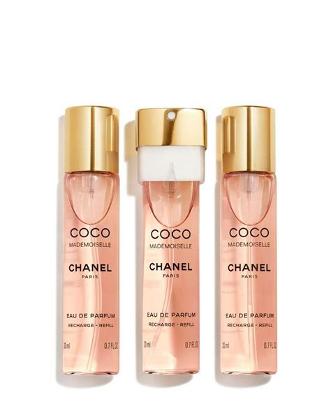 chanel coco mademoiselle eau de parfum twist and spray navulling|chanel twist and spray refill.